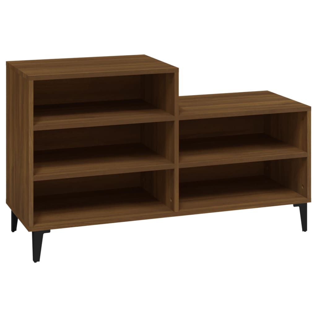 Armoire à chaussures Chêne marron 102x36x60cm Bois d'ingénierie - XIOS
