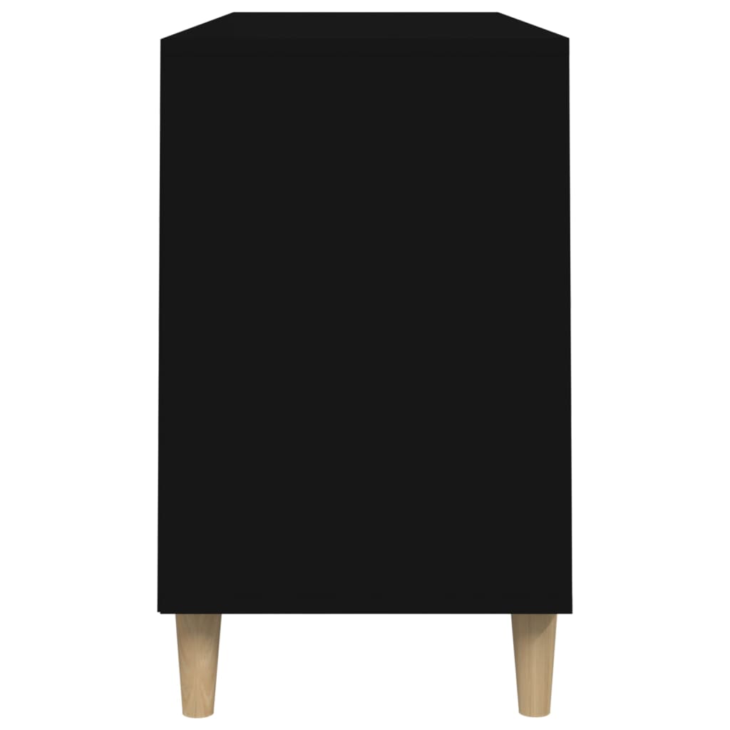 Armoire à chaussures Noir 102x36x60 cm Bois d'ingénierie - XIOS