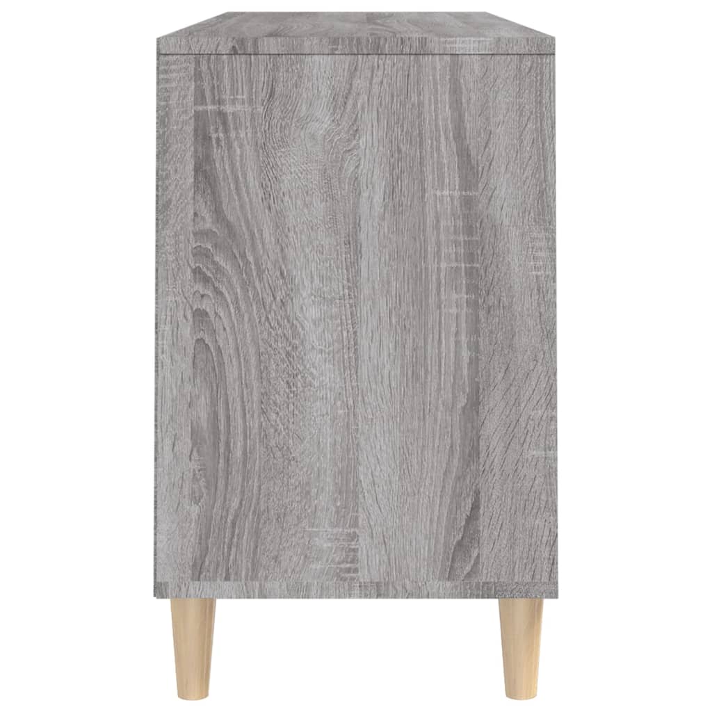 Armoire à chaussures Sonoma gris 102x36x60 cm Bois d'ingénierie - XIOS