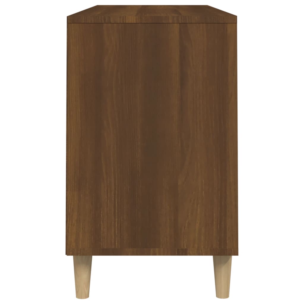 Armoire à chaussures Chêne marron 102x36x60cm Bois d'ingénierie - XIOS