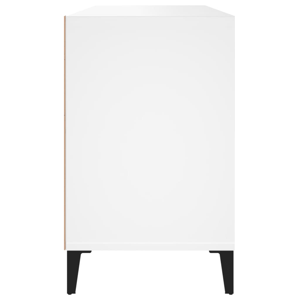 Armoire à chaussures Blanc 102x36x60 cm Bois d'ingénierie - XIOS