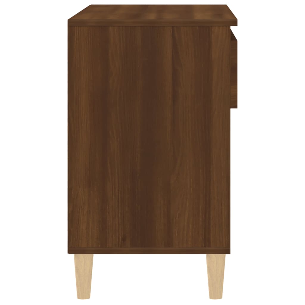 Armoire à chaussures Chêne marron 70x36x60 cm Bois d'ingénierie - XIOS