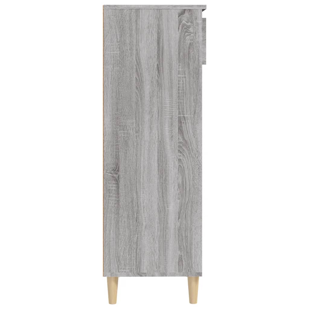 Armoire à chaussures Sonoma gris 40x36x105 cm Bois d'ingénierie - XIOS