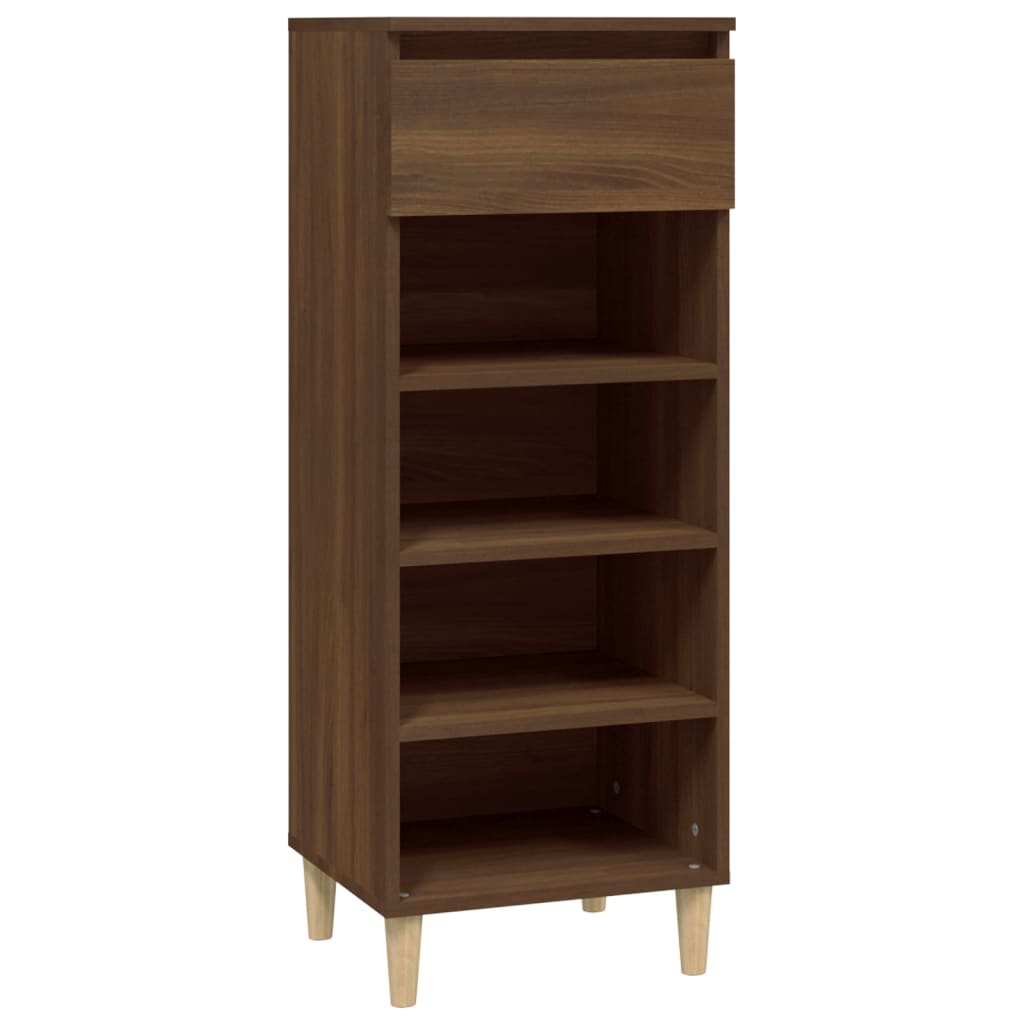 Armoire à chaussures Chêne marron 40x36x105cm Bois d'ingénierie - XIOS