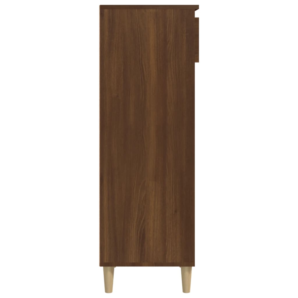 Armoire à chaussures Chêne marron 40x36x105cm Bois d'ingénierie - XIOS