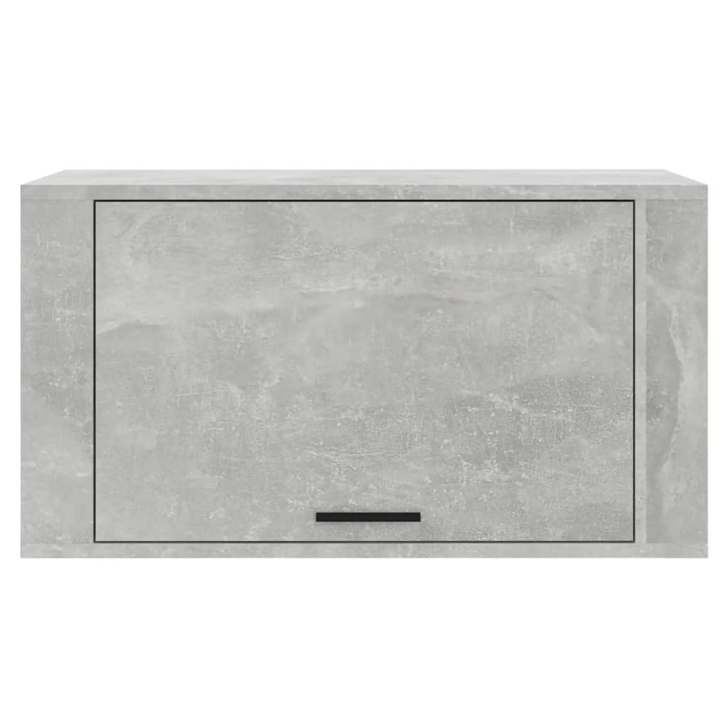 Armoire à chaussures murale Gris béton 70x35x38 cm - XIOS