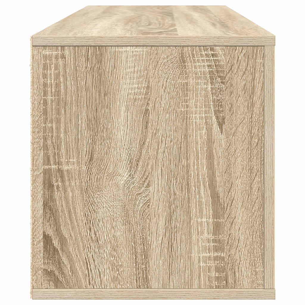 Armoire à chaussures murale Chêne sonoma 100x35x38 cm