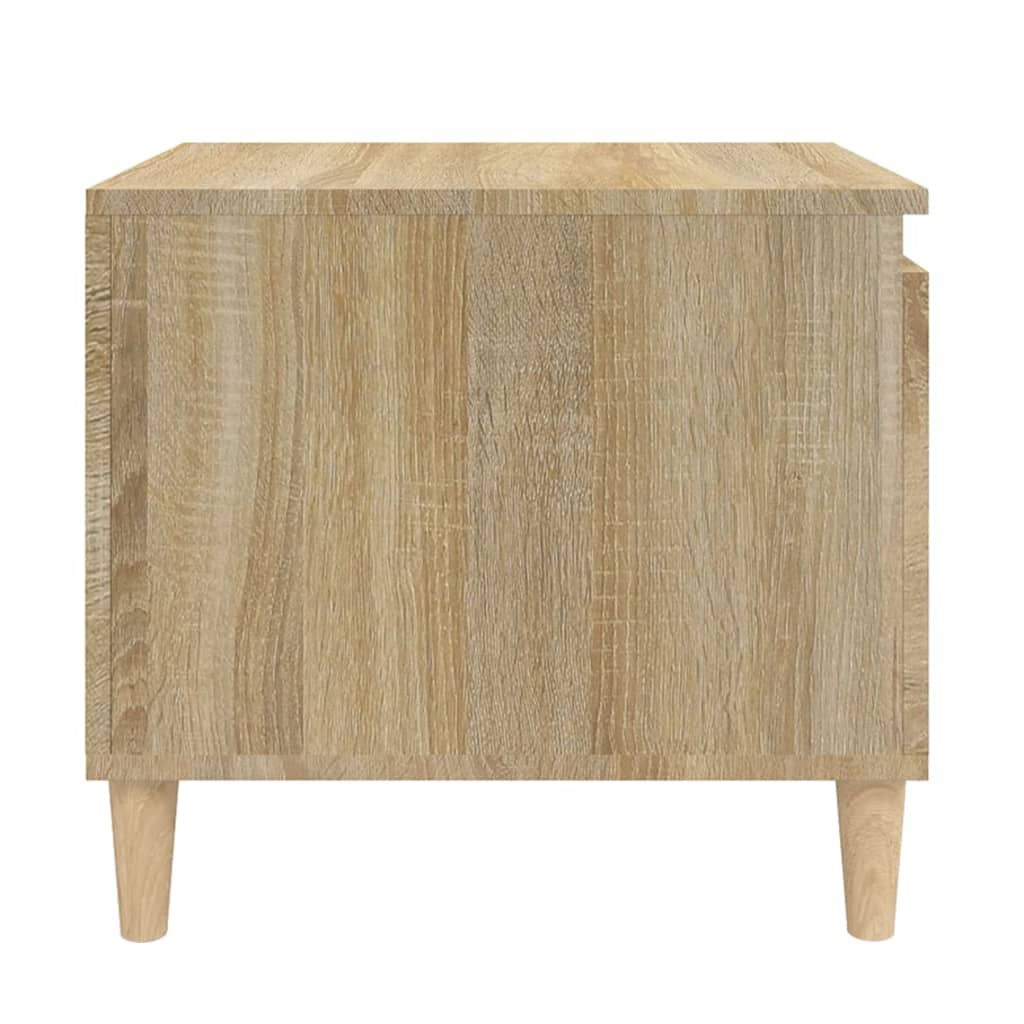 Table basse Chêne sonoma 100x50x45 cm Bois d'ingénierie - XIOS
