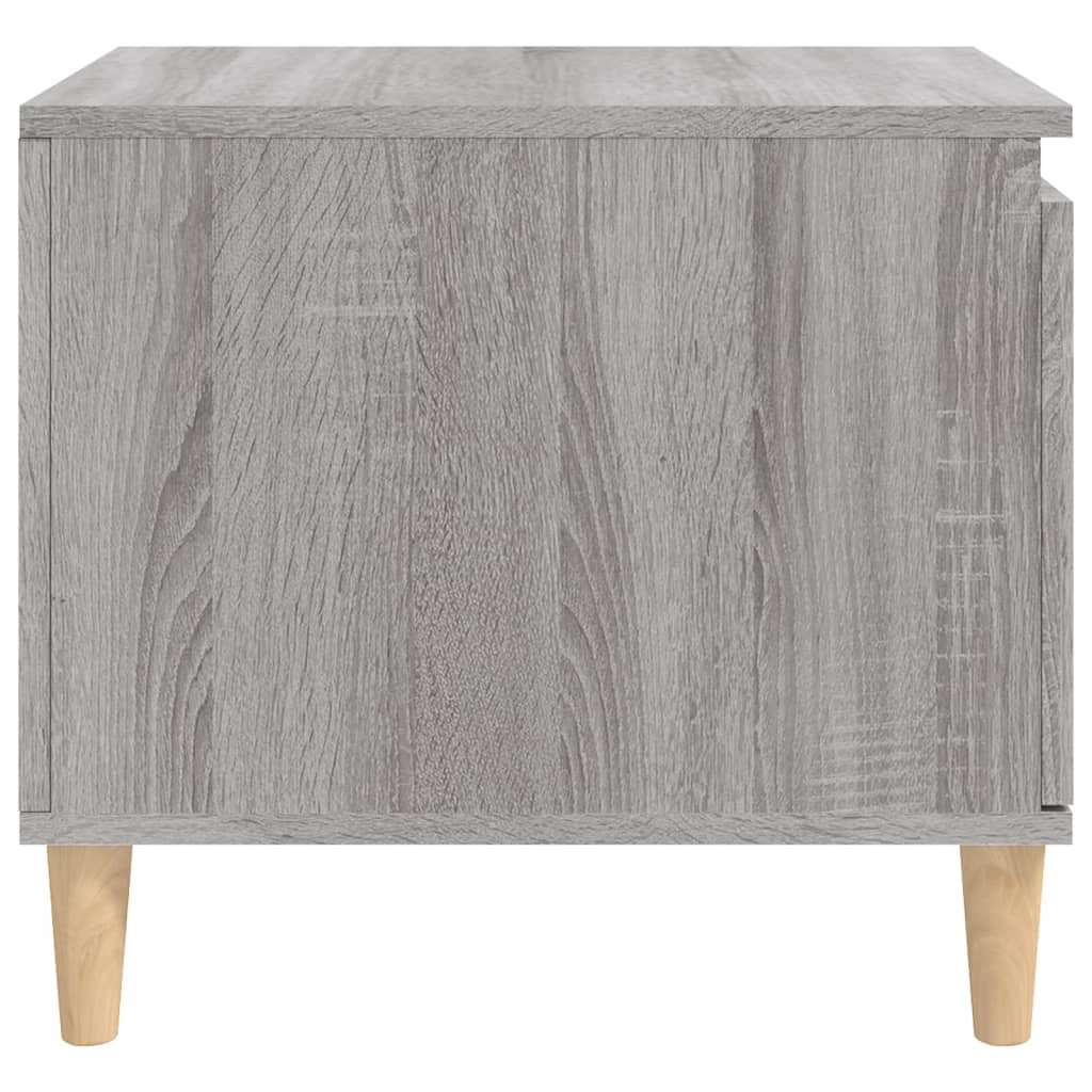 Table basse Sonoma gris 100x50x45 cm Bois d'ingénierie - XIOS