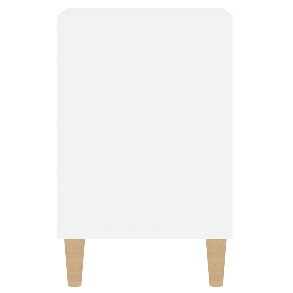 Meuble TV Blanc 100x35x55 cm Bois d'ingénierie - XIOS