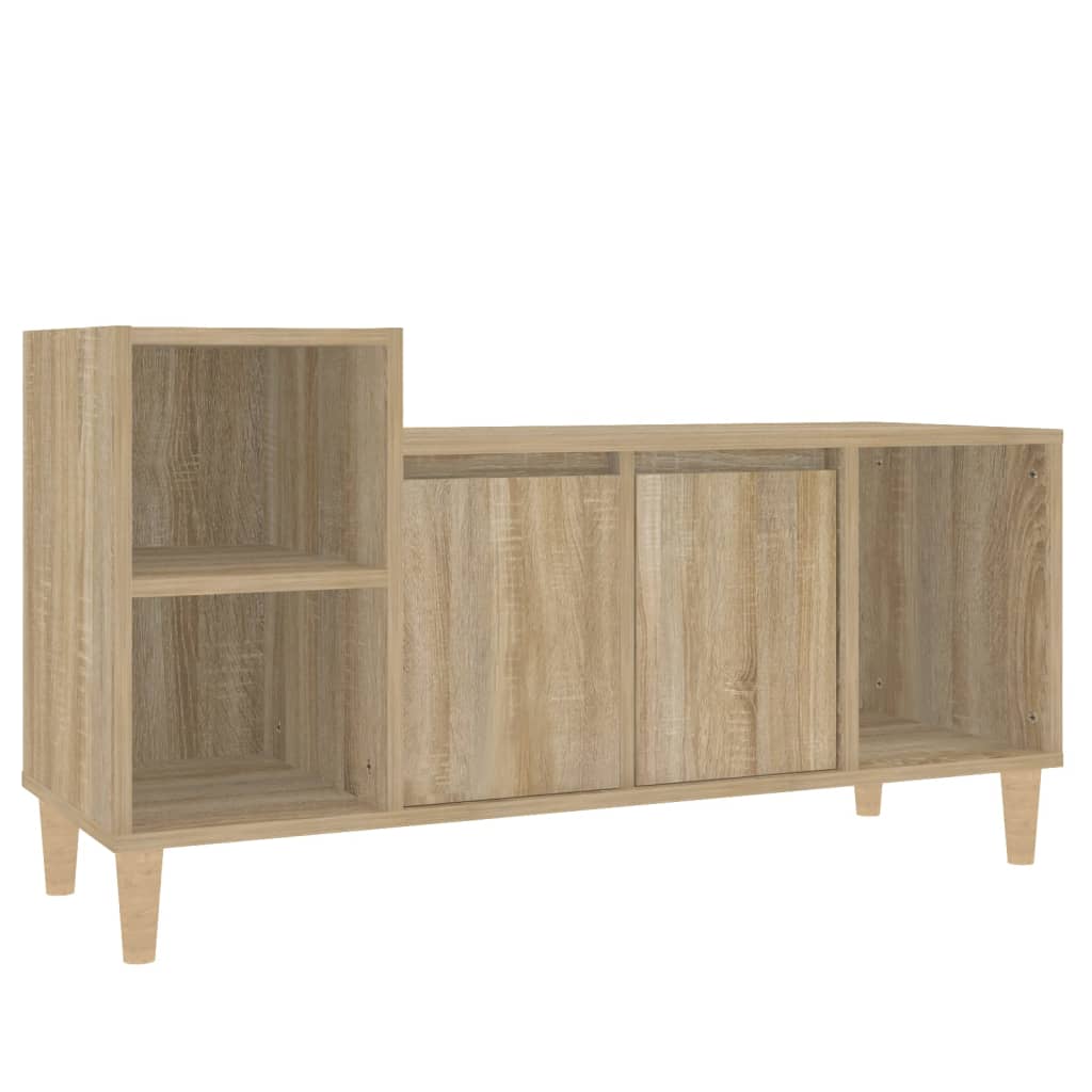 Meuble TV Chêne sonoma 100x35x55 cm Bois d'ingénierie - XIOS