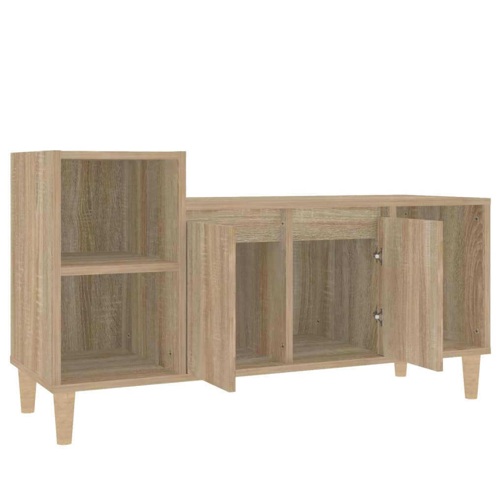 Meuble TV Chêne sonoma 100x35x55 cm Bois d'ingénierie - XIOS