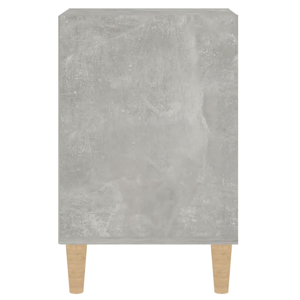 Meuble TV Gris béton 100x35x55 cm Bois d'ingénierie - XIOS