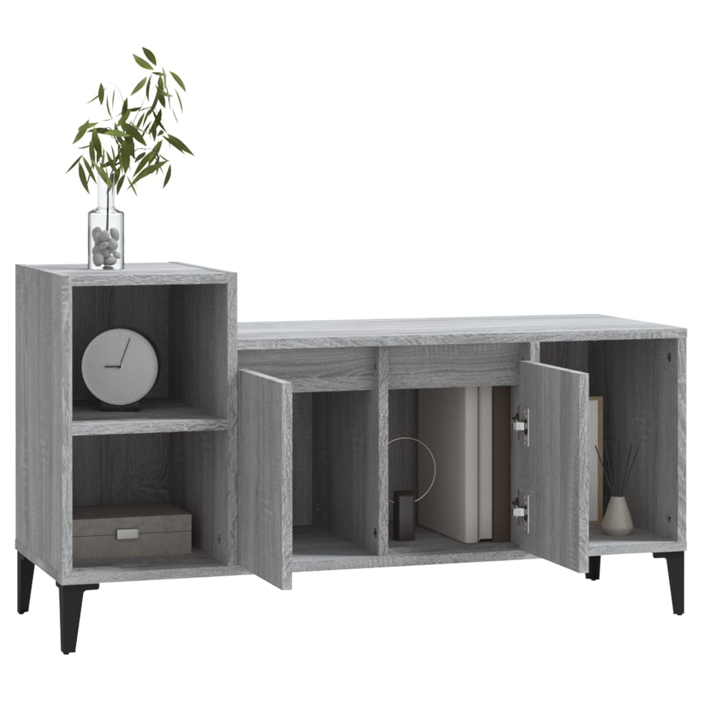 Meuble TV Sonoma gris 100x35x55 cm Bois d'ingénierie - XIOS