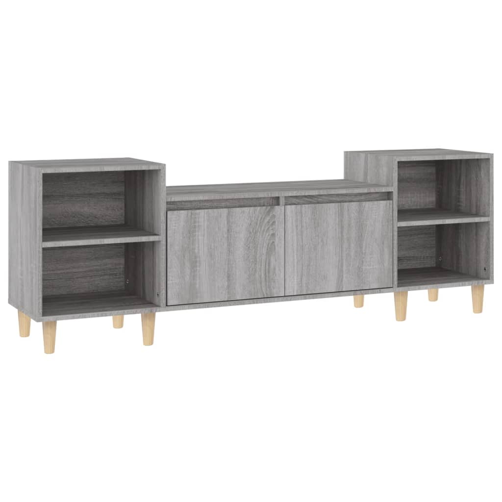 Meuble TV Sonoma gris 160x35x55 cm Bois d'ingénierie - XIOS