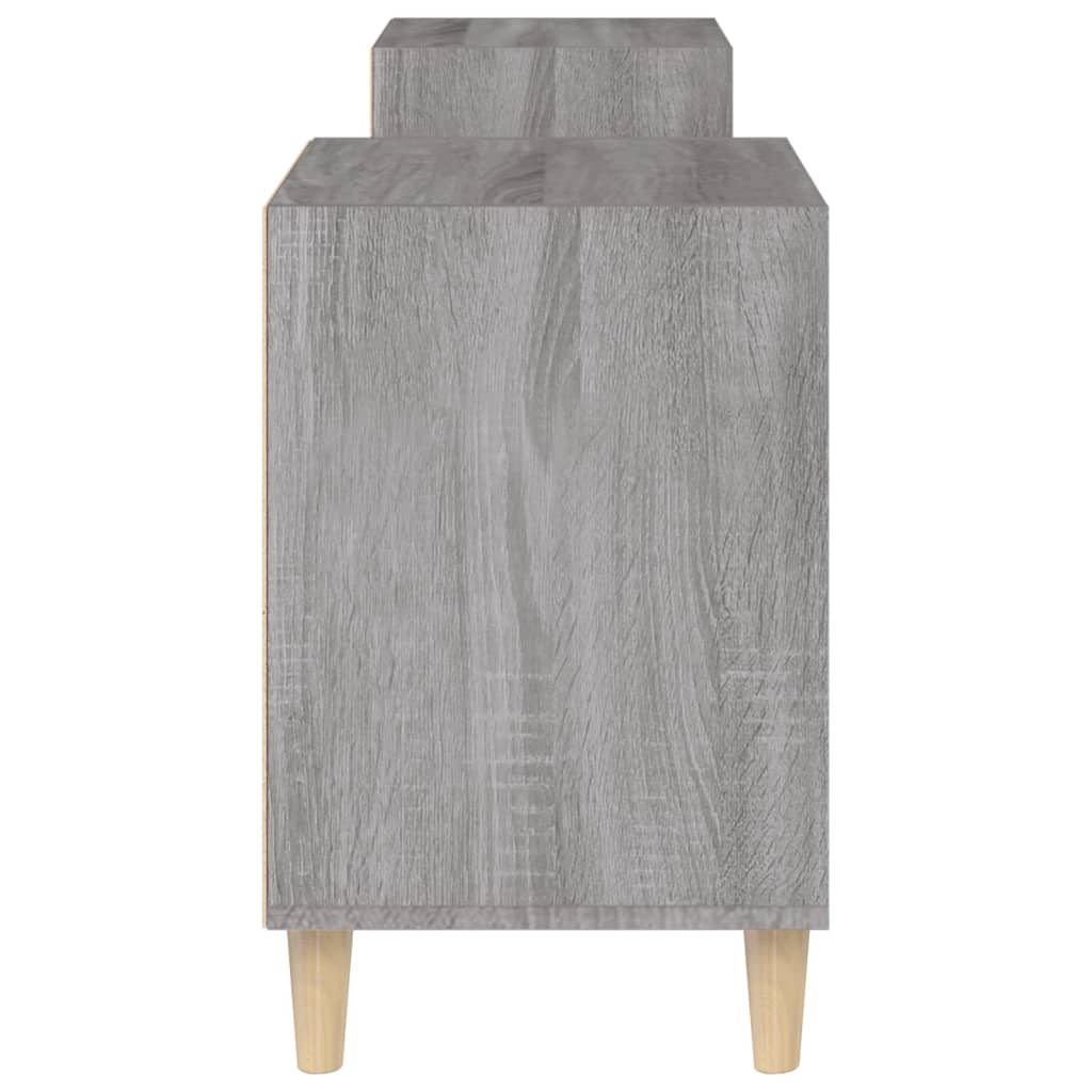 Meuble TV Sonoma gris 160x35x55 cm Bois d'ingénierie - XIOS