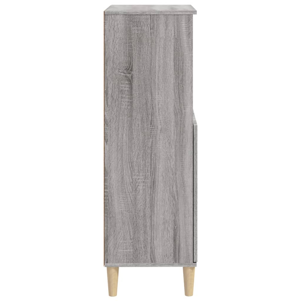 Buffet haut Sonoma gris 60x36x110 cm Bois d'ingénierie - XIOS