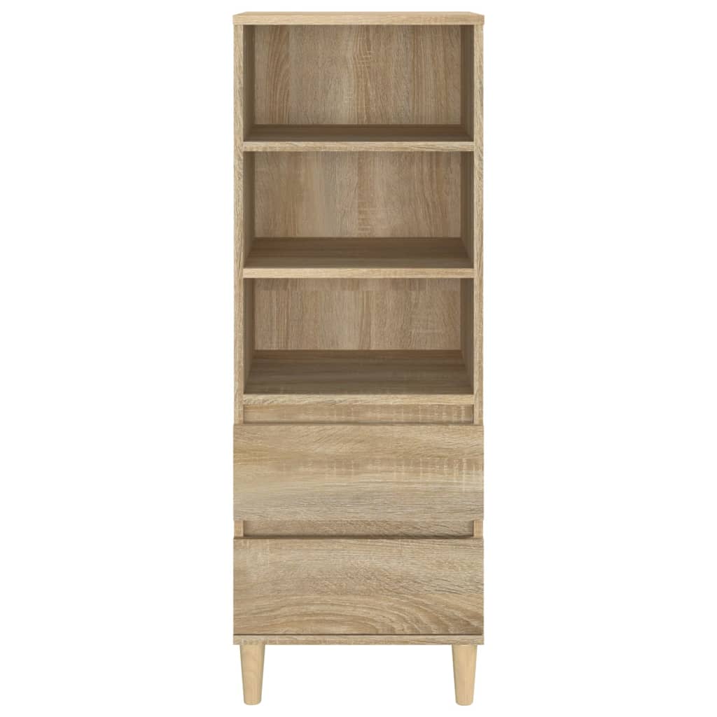 Buffet haut Chêne sonoma 40x36x110 cm Bois d'ingénierie - XIOS