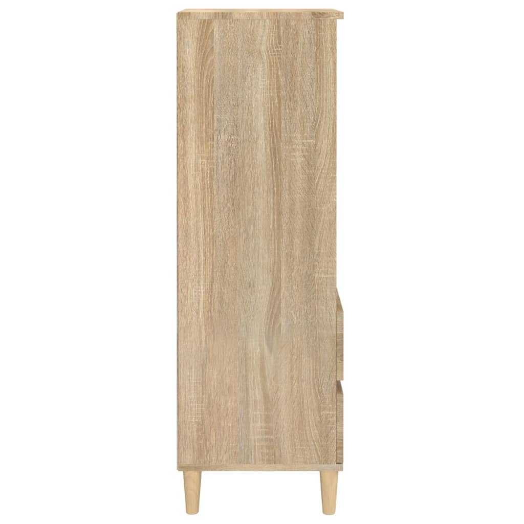 Buffet haut Chêne sonoma 40x36x110 cm Bois d'ingénierie - XIOS