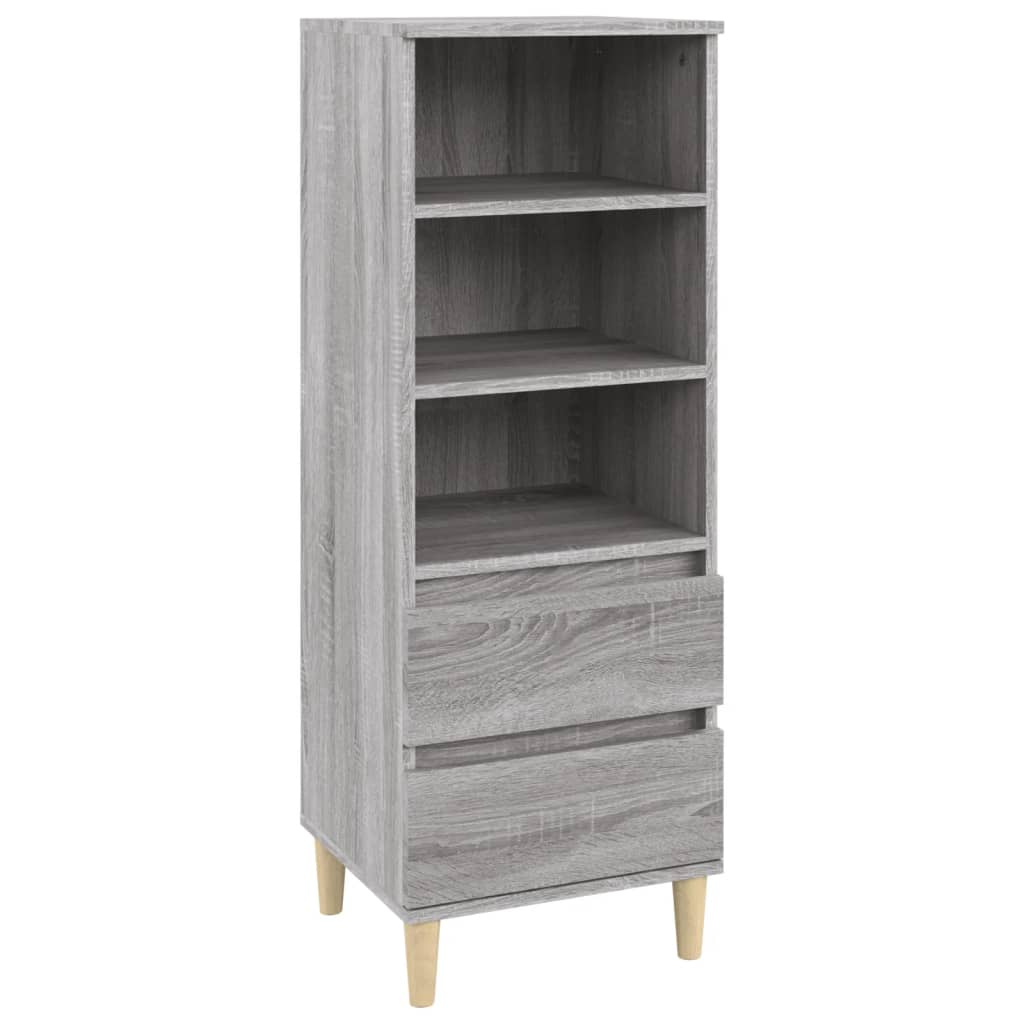 Buffet haut Sonoma gris 40x36x110 cm Bois d'ingénierie - XIOS
