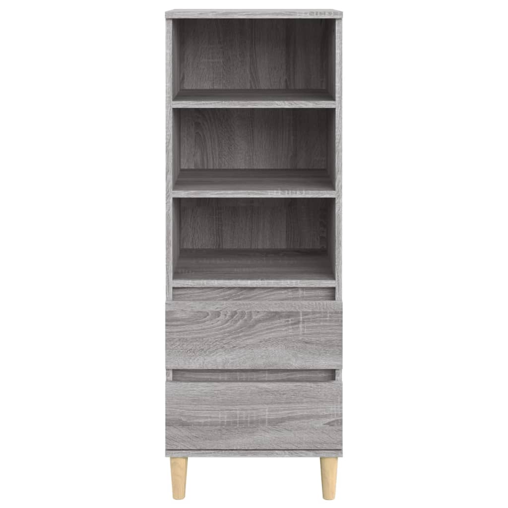 Buffet haut Sonoma gris 40x36x110 cm Bois d'ingénierie - XIOS