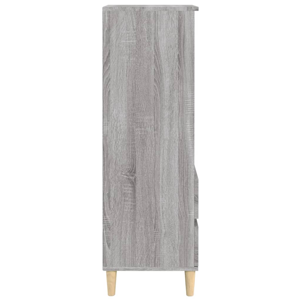 Buffet haut Sonoma gris 40x36x110 cm Bois d'ingénierie - XIOS