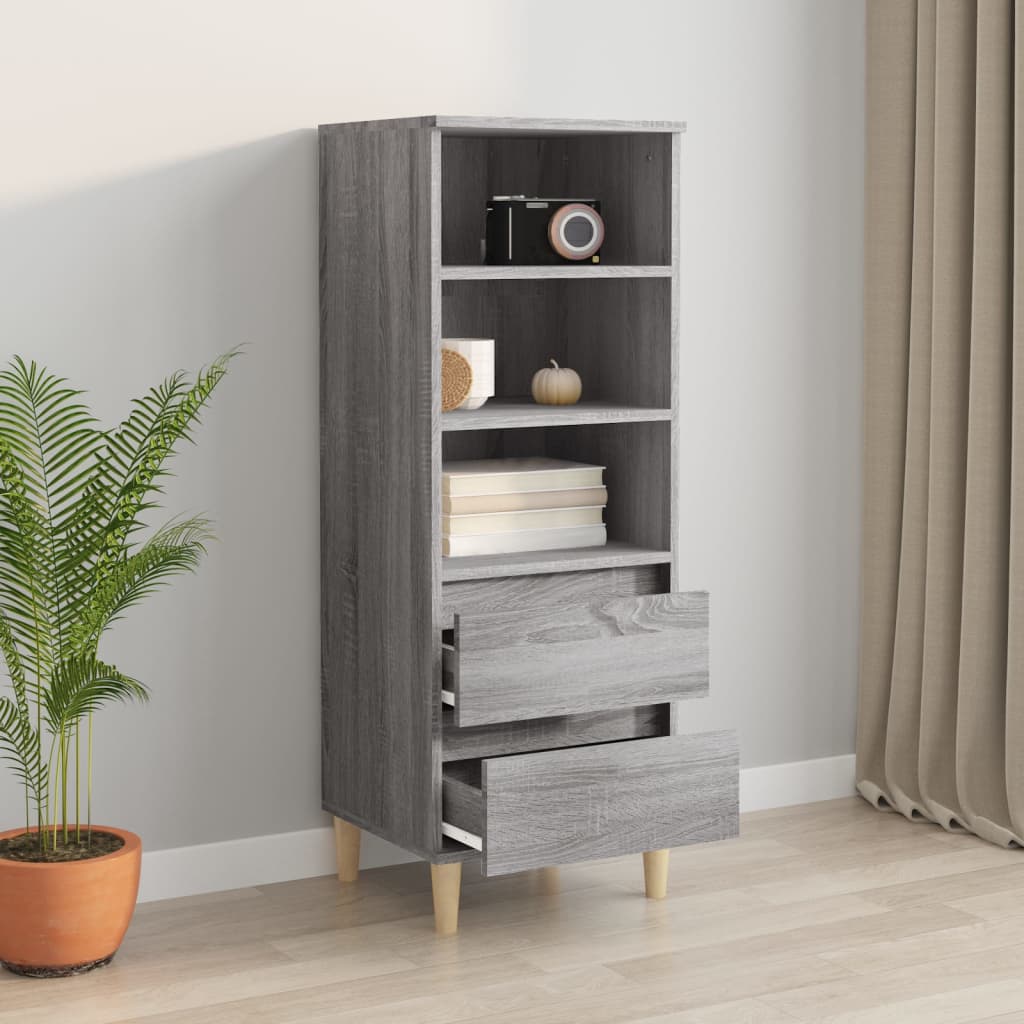 Buffet haut Sonoma gris 40x36x110 cm Bois d'ingénierie - XIOS