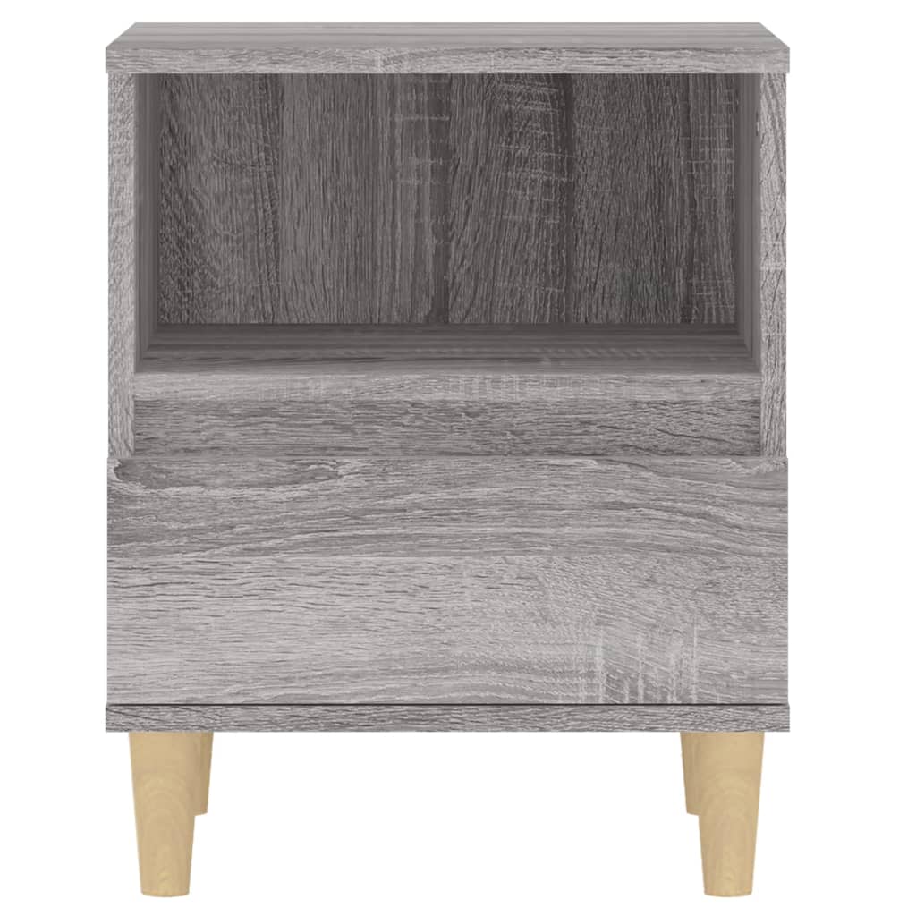 Table de chevet Sonoma gris 40x35x50 cm - XIOS