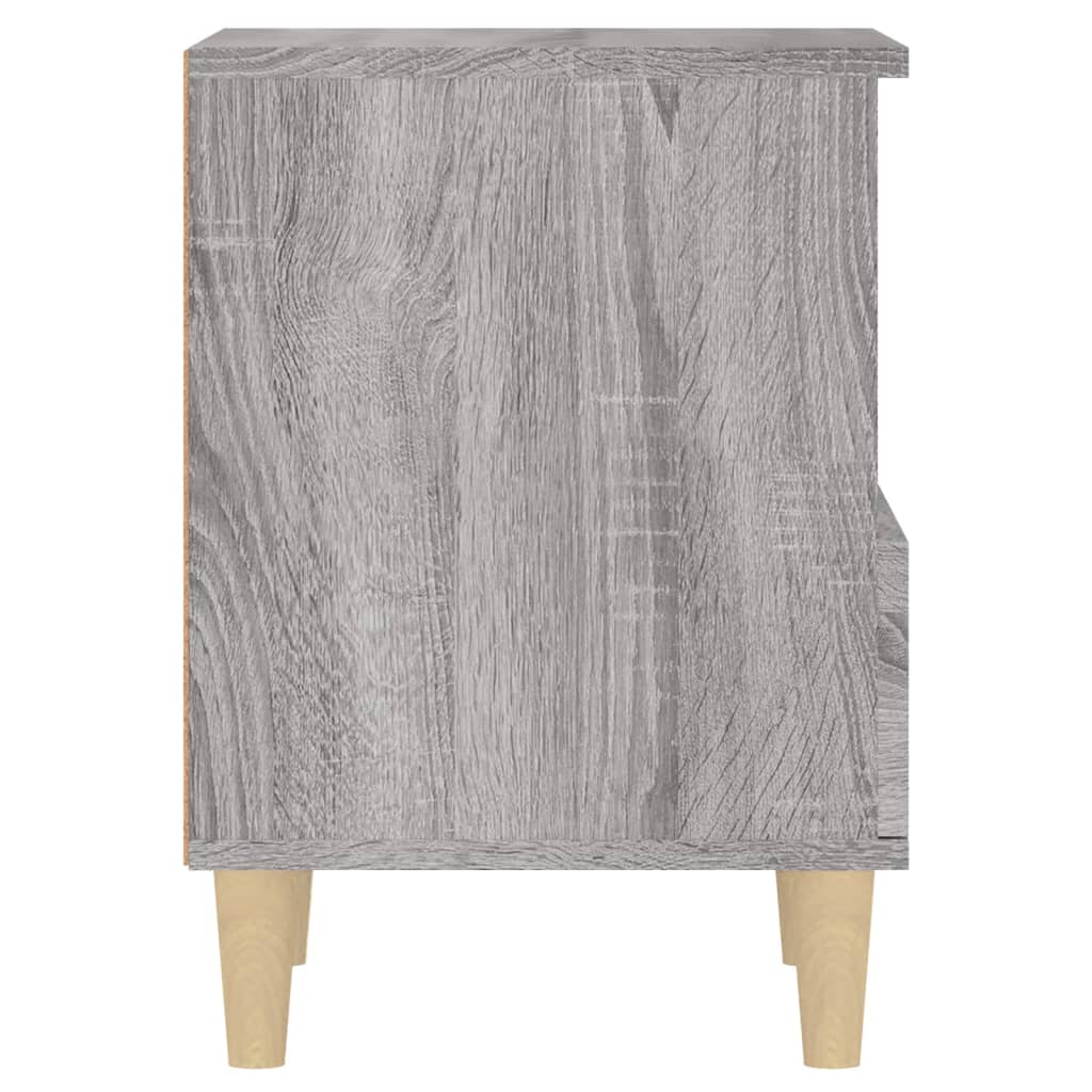 Table de chevet Sonoma gris 40x35x50 cm - XIOS