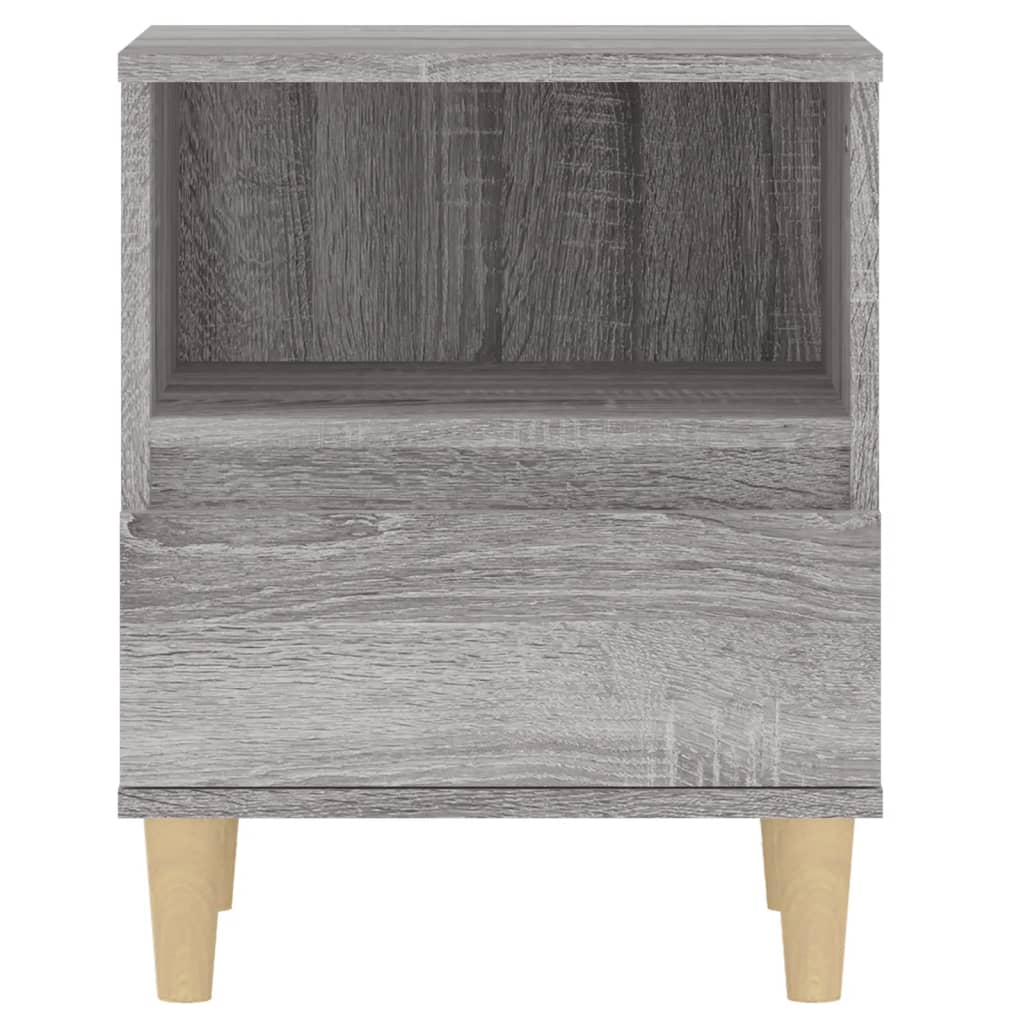 Tables de chevet 2 pcs Sonoma gris 40x35x50 cm - XIOS