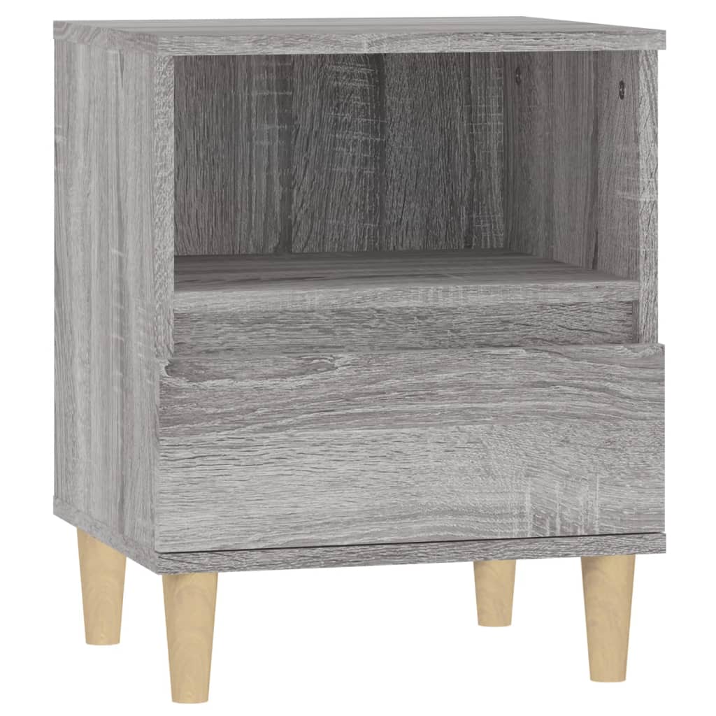 Tables de chevet 2 pcs Sonoma gris 40x35x50 cm - XIOS