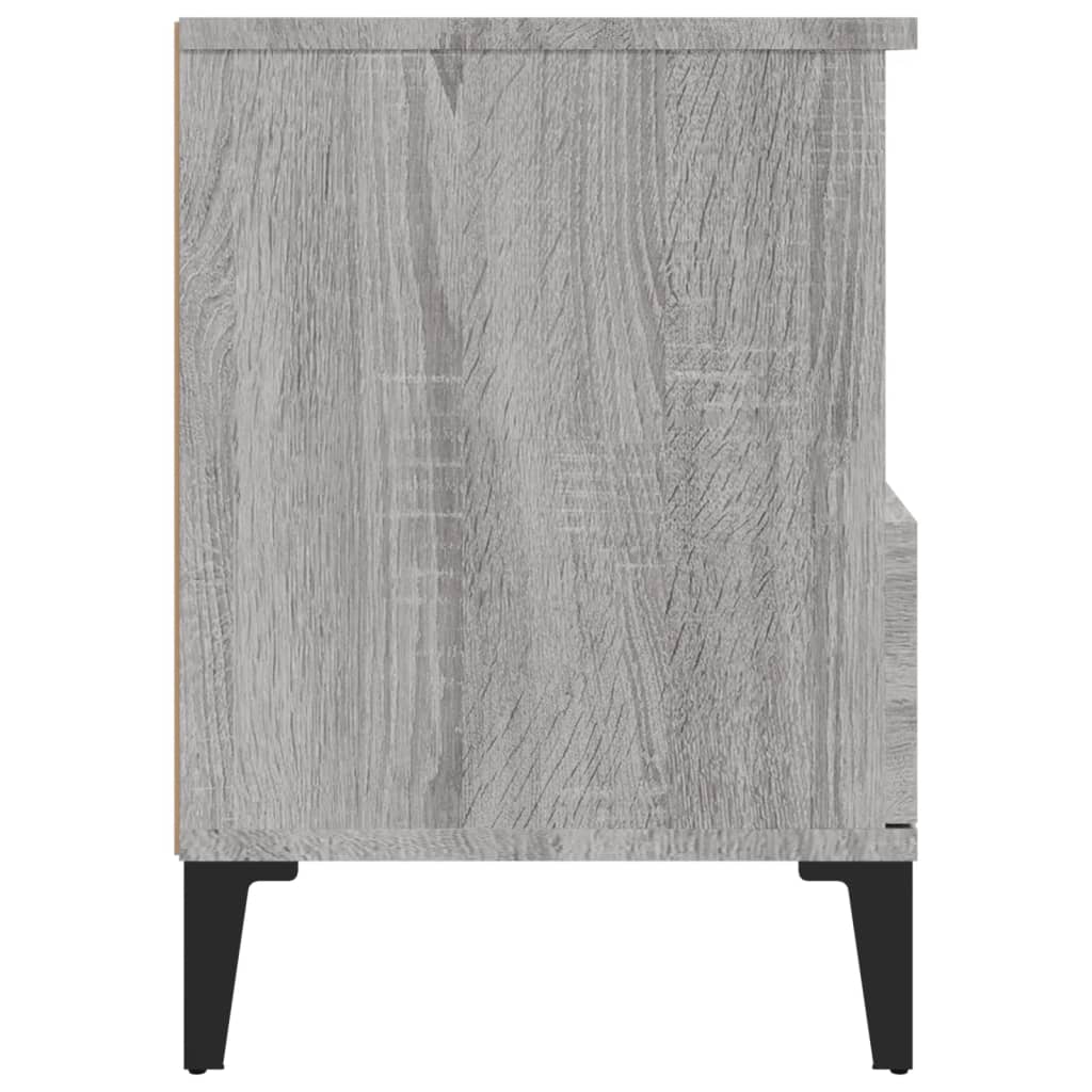 Tables de chevet 2 pcs Sonoma gris 40x35x50 cm - XIOS