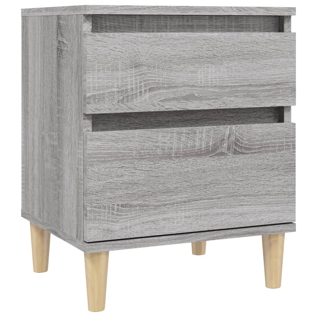 Tables de chevet 2 pcs Sonoma gris 40x35x50 cm - XIOS