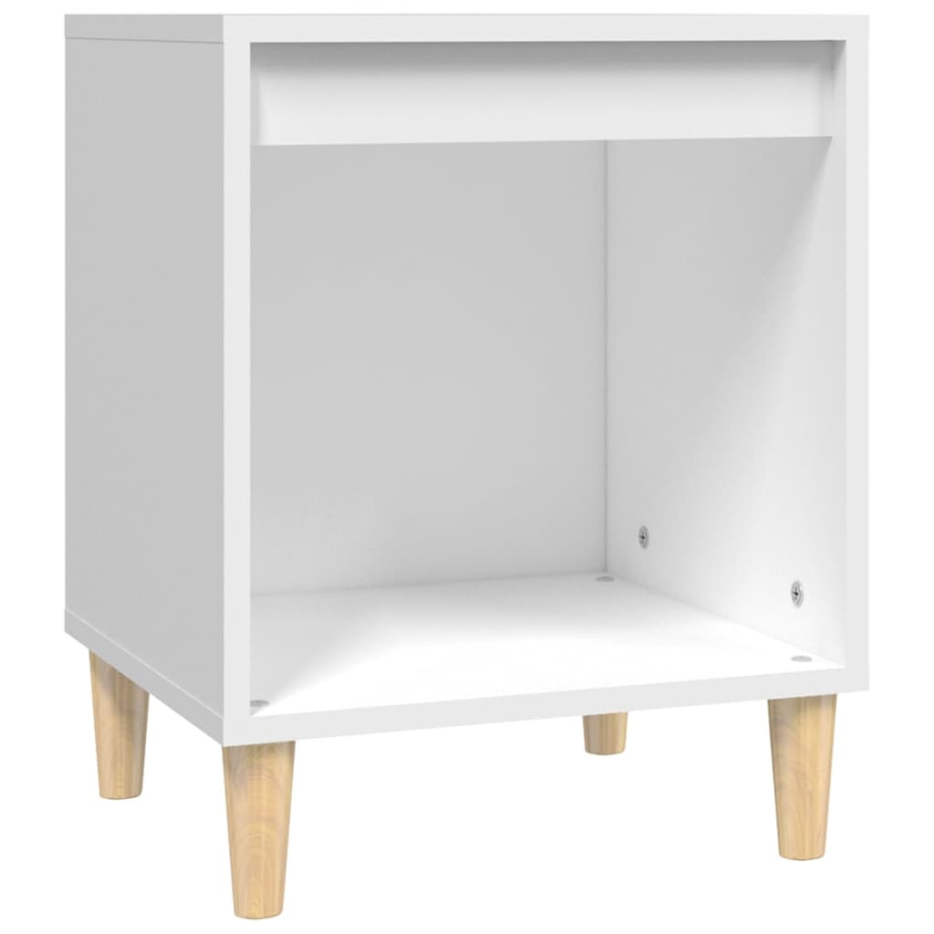 Tables de chevet 2 pcs Blanc 40x35x50 cm - XIOS