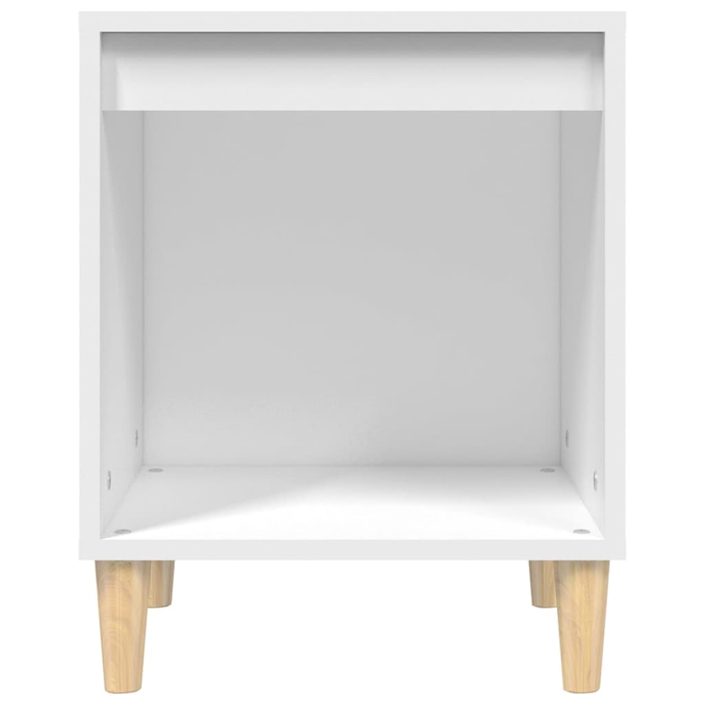 Tables de chevet 2 pcs Blanc 40x35x50 cm - XIOS