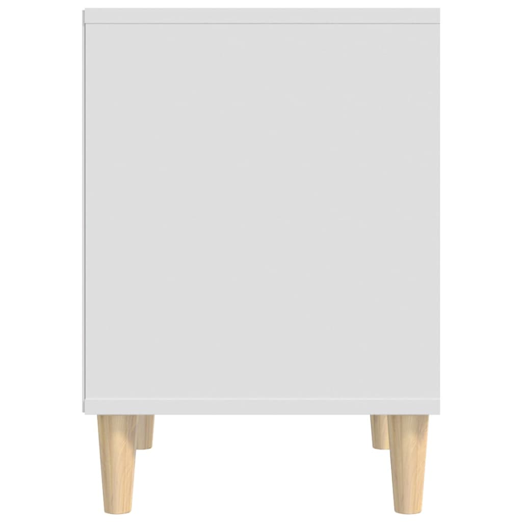 Tables de chevet 2 pcs Blanc 40x35x50 cm - XIOS