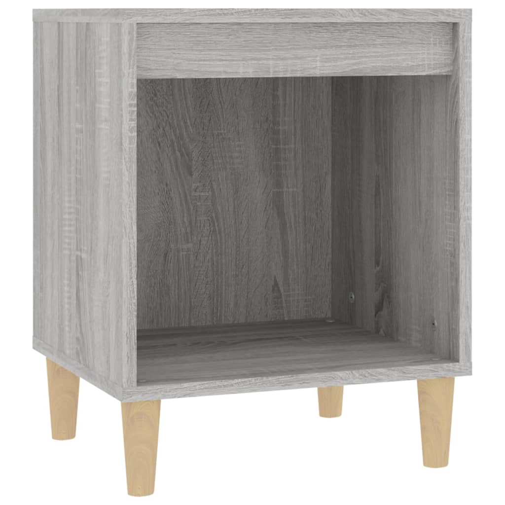 Table de chevet Sonoma gris 40x35x50 cm - XIOS