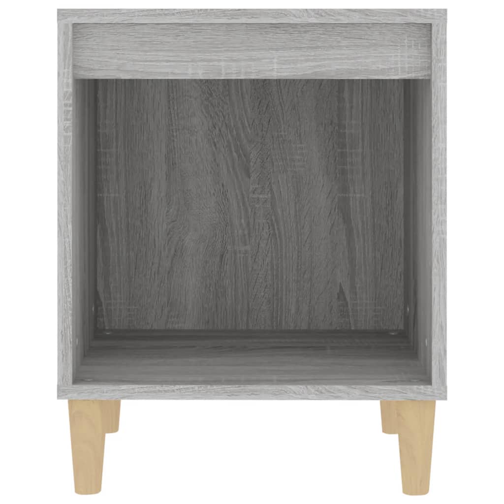 Table de chevet Sonoma gris 40x35x50 cm - XIOS