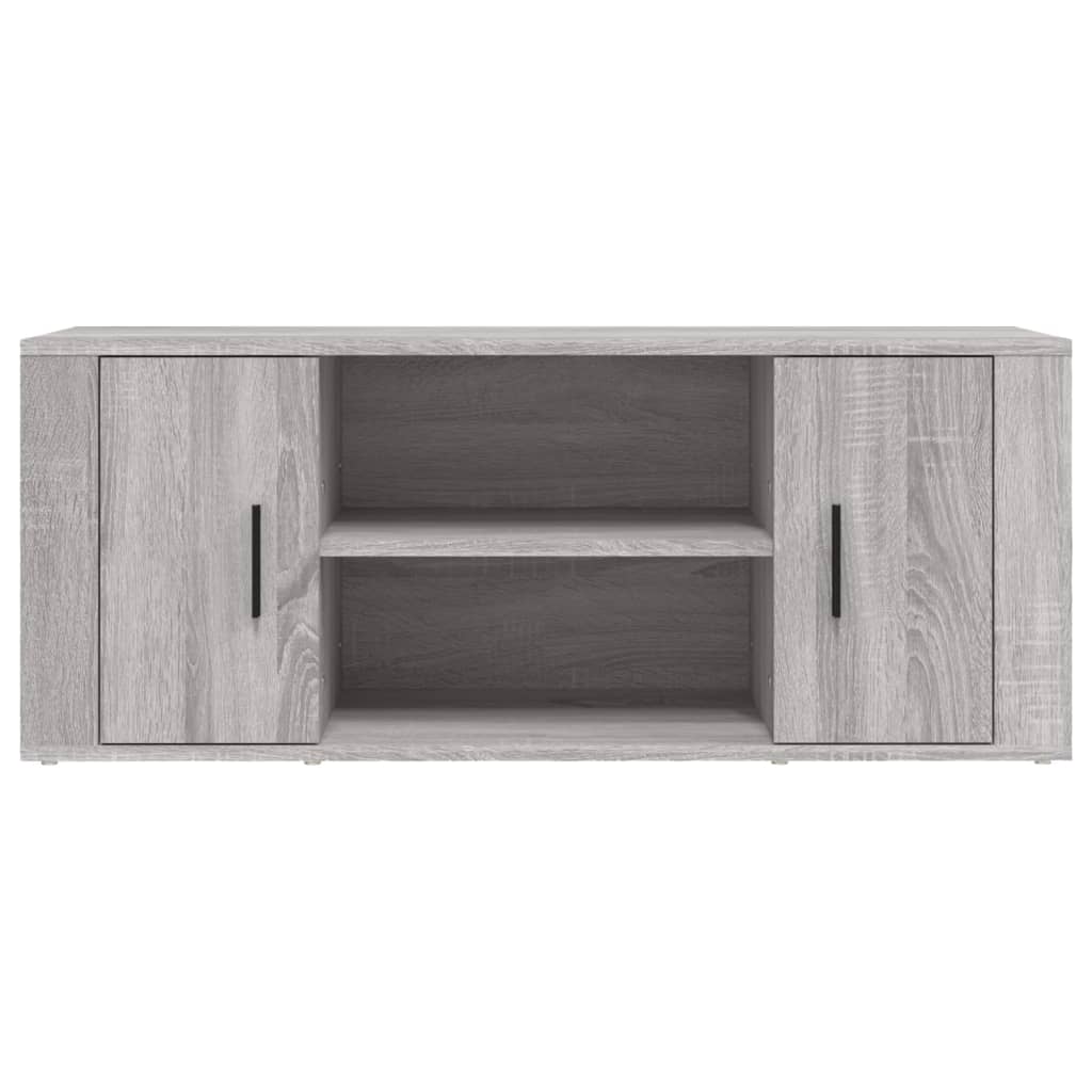 Meuble TV Sonoma gris 100x35x40 cm Bois d'ingénierie - XIOS