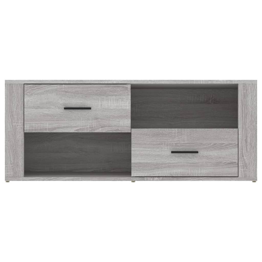 Meuble TV Sonoma gris 100x35x40 cm Bois d'ingénierie - XIOS