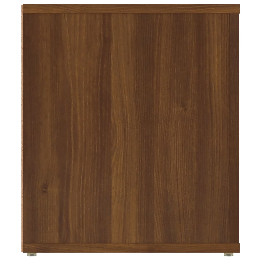 Meuble TV Chêne marron 100x35x40 cm Bois d'ingénierie - XIOS