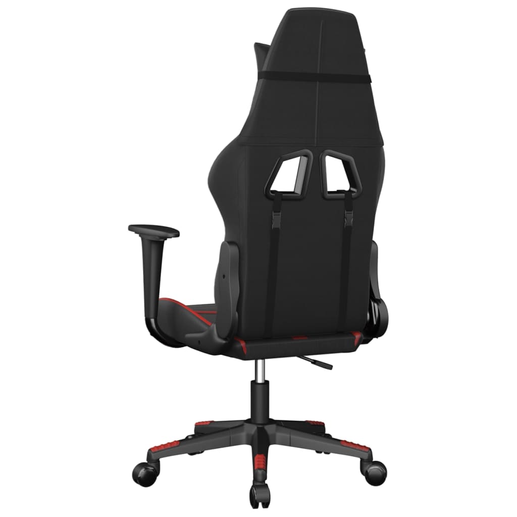 Chaise de jeu Noir et rouge Similicuir - XIOS