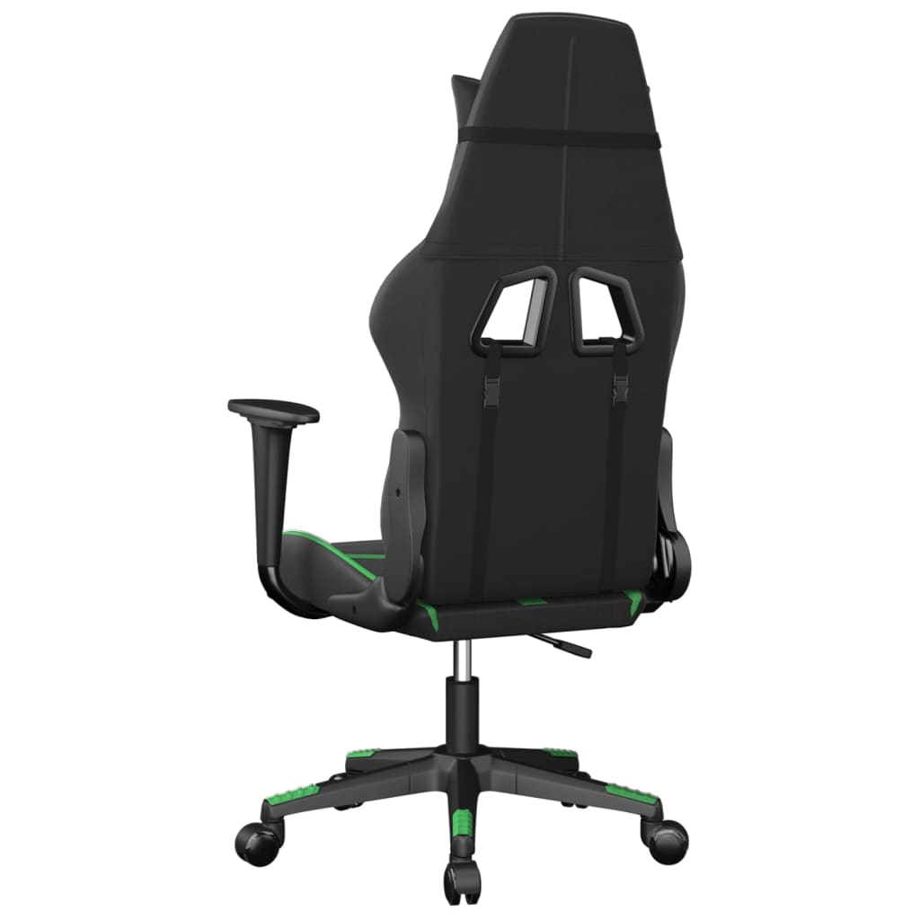 Chaise de jeu Noir et vert Similicuir - XIOS