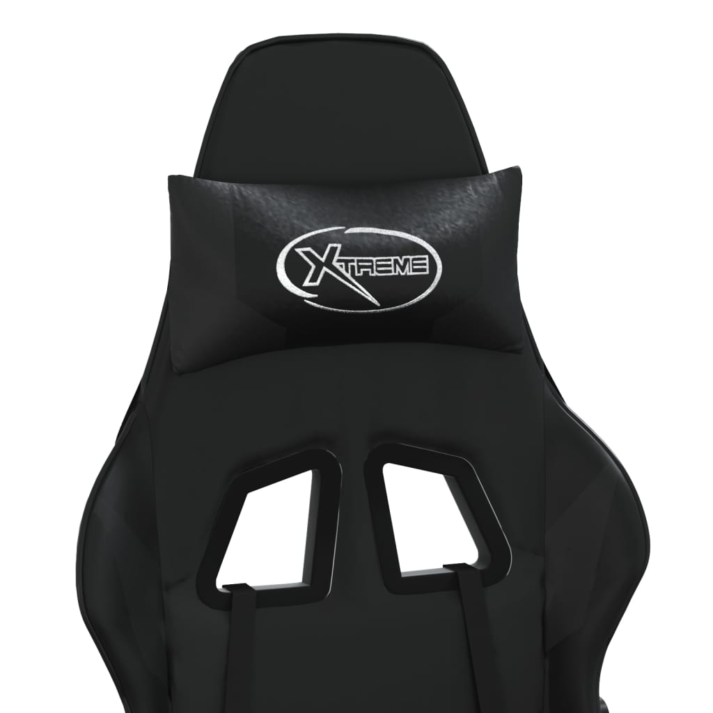 Chaise de jeu Noir Similicuir - XIOS