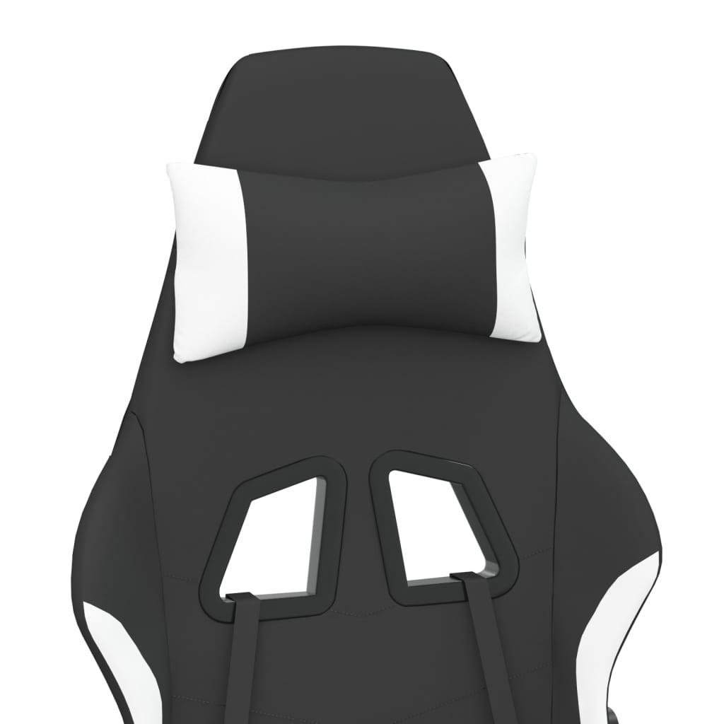 Chaise de jeu Noir et blanc Tissu - XIOS