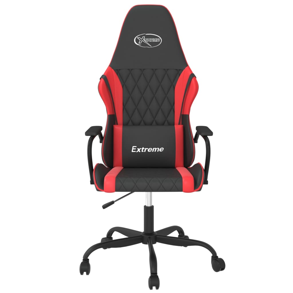 Chaise de jeu Noir et rouge Similicuir - XIOS