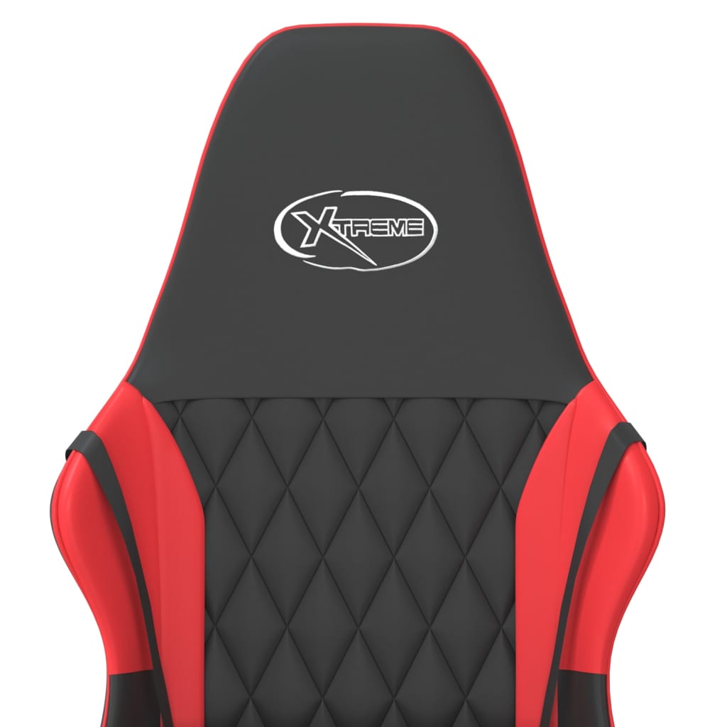 Chaise de jeu Noir et rouge Similicuir - XIOS