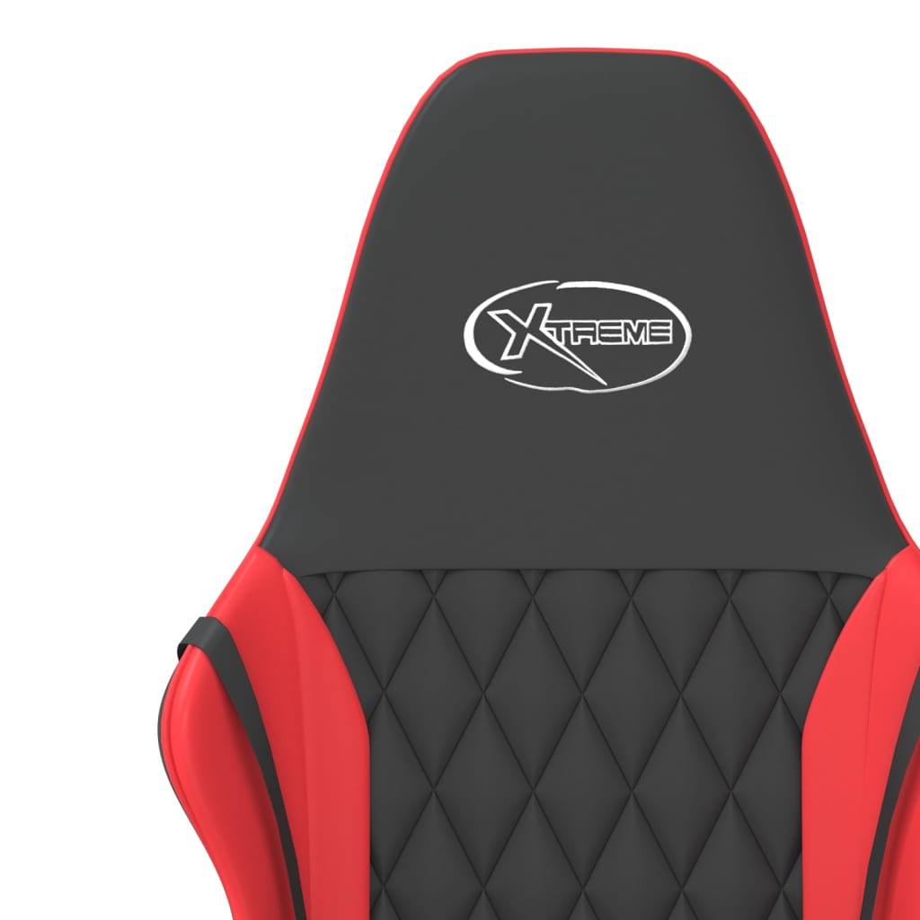 Chaise de jeu Noir et rouge Similicuir - XIOS