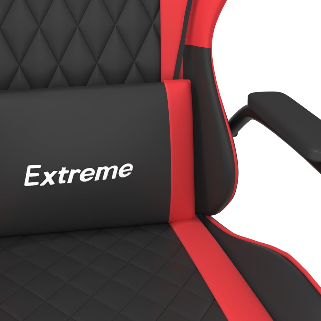 Chaise de jeu Noir et rouge Similicuir - XIOS