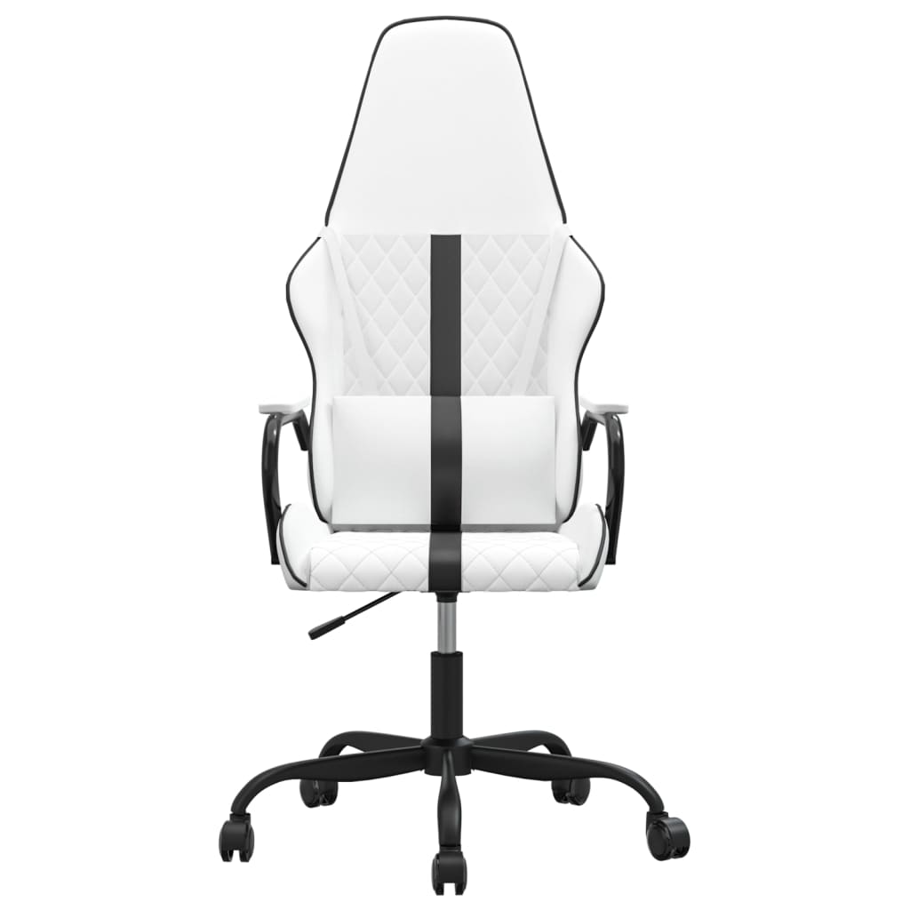 Chaise de jeu Blanc et noir Similicuir - XIOS